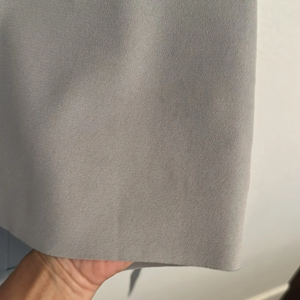 Safiyaa beautiful gray tunic belted off shoulder top 8 - Picture 13 of 15